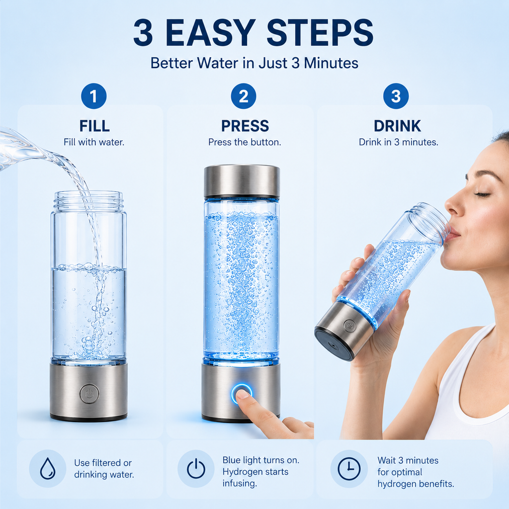 Hydrogen Water Bottle